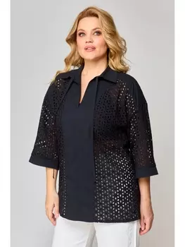 Блузка 102 черный