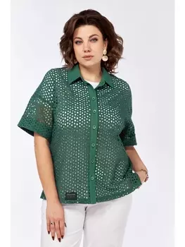 Блузка 1062 зеленый