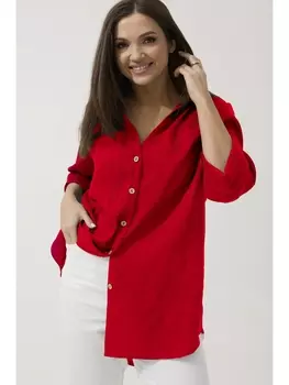 Блузка 1075 красный