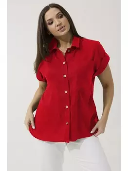 Блузка 1088 красный