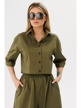 Блузка 1088х хаки
