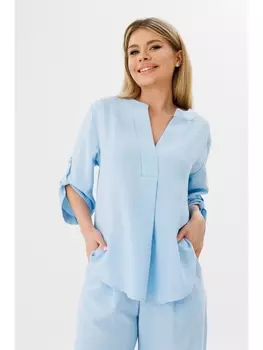 Блузка 1093 голубой