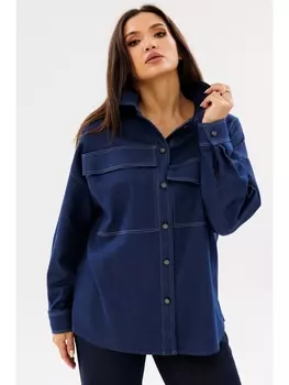 Блузка 1106 синий