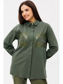 Блузка 1126 хаки