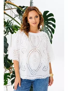Блузка 1131.1 белый