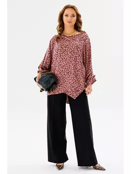 Блузка 1154 розовое золото