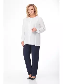 Блузка 1165-1 белый