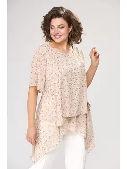 Блузка 1177 бежевый