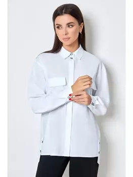 Блузка 1411 белый