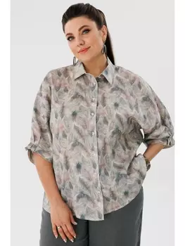 Блузка 1464 перья