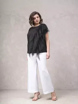 Блузка 1644-1 черный