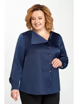Блузка 1965-темно-синий