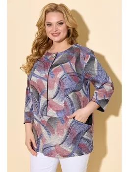 Блузка 2040 розово-сиреневый