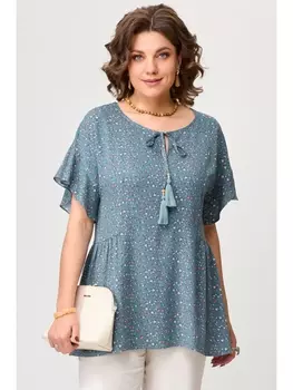 Блузка 20491 зеленый