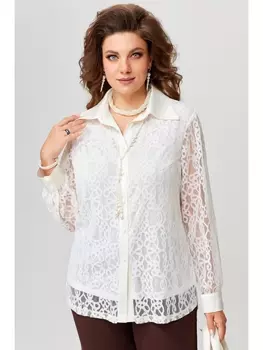 Блузка 20571 молочный