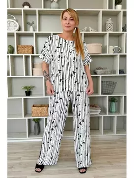 Блузка 2125 к.р белый