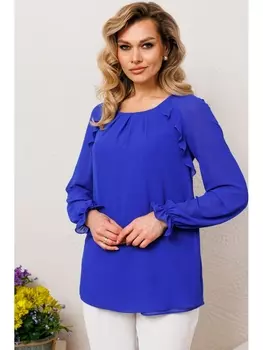 Блузка 2694b василек