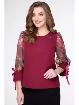 Блузка 3457 бордо