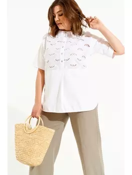 Блузка 3487 белый