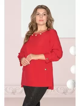Блузка 381-1 красный