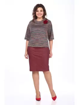 Блузка 394 мультиколор