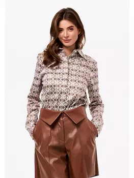 Блузка 4004 бежевый