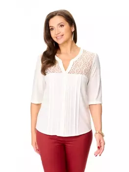 Блузка 4040 белый