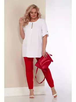 Блузка 4053 белый