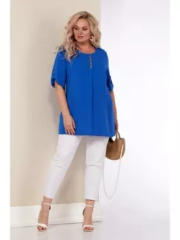 Блузка 4053 василек