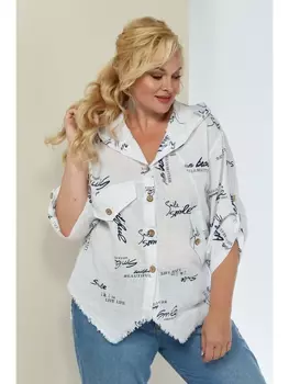 Блузка 4061 белый