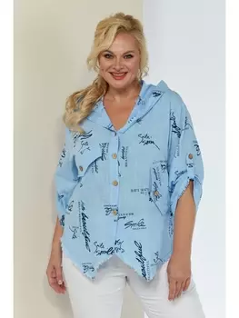 Блузка 4061 голубой