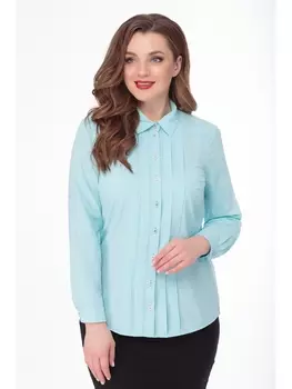 Блузка 408 св.бирюзовый