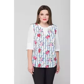 Блузка 4131-розы