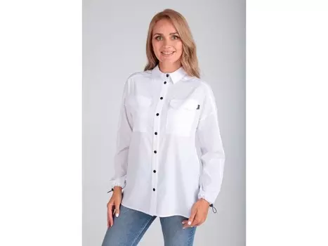 Блузка 466 белый