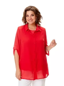 Блузка 5031 красный