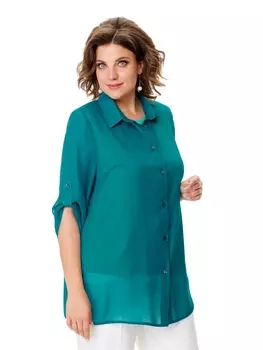 Блузка 5035 зеленый