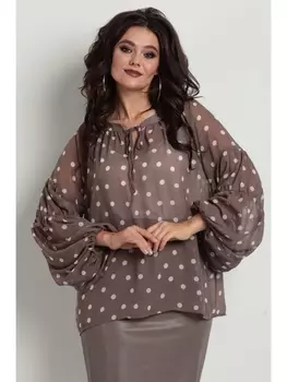 Блузка 597 капучино