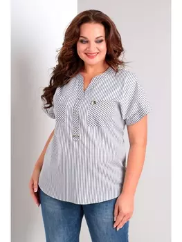 Блузка 62266 полоска