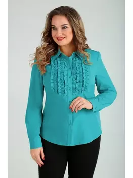 Блузка 6227 бирюза