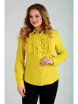 Блузка 6227 горчица