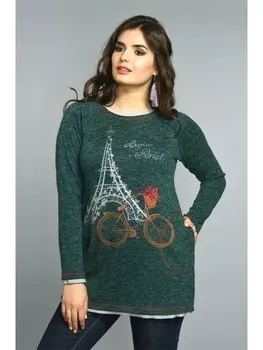 Блузка 62288-изумруд