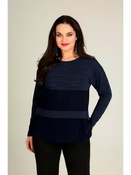 Блузка 62293-т.синий