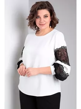Блузка 62370 молочный