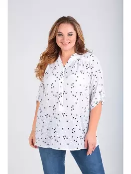 Блузка 62394 белый