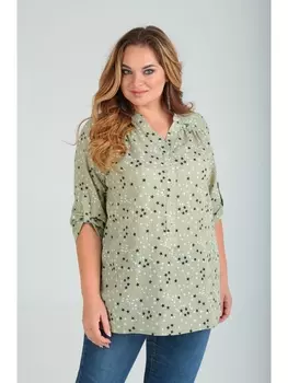 Блузка 62394 зеленый