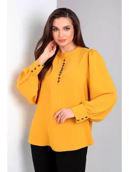 Блузка 62423 горчица