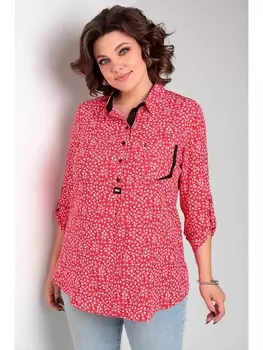 Блузка 62424 красный