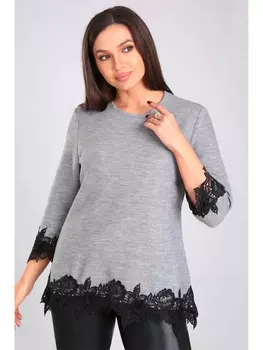 Блузка 62431 серый