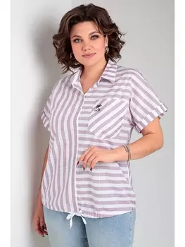 Блузка 62434 баклажан