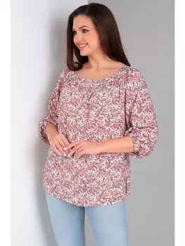Блузка 62435 бежевый